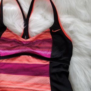 NIKE TROPICAL RACER BACK WORKOUT TANK